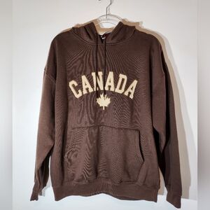 TEEPEE "Canada" Pullover Hooded Sweatshirt